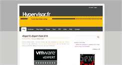 Desktop Screenshot of hypervisor.fr